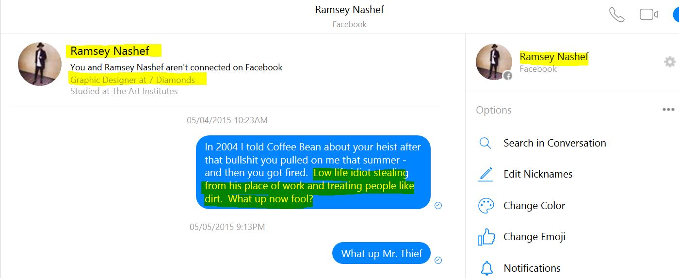 Ramsey Nashef Thief